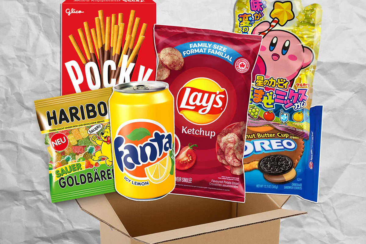 International Snack Box - Candy/Chocolate Monthly Box
