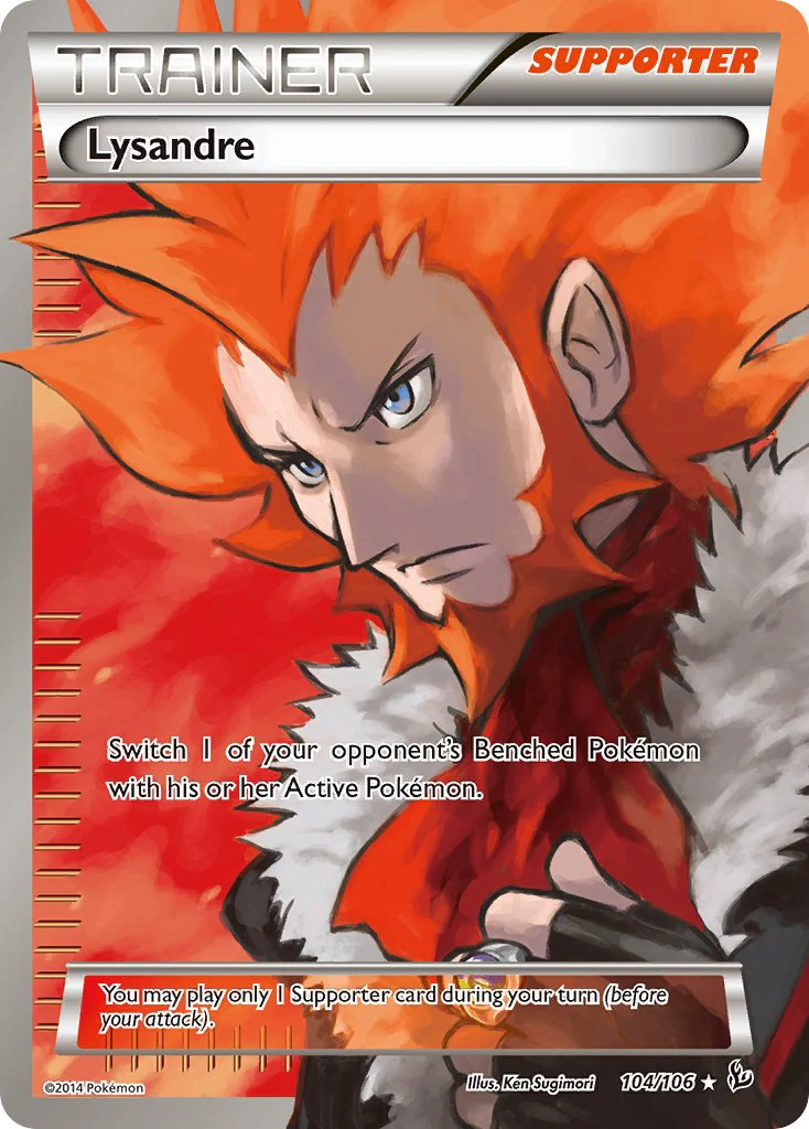 Lysandre - 104/106 - Full Art Ultra Rare