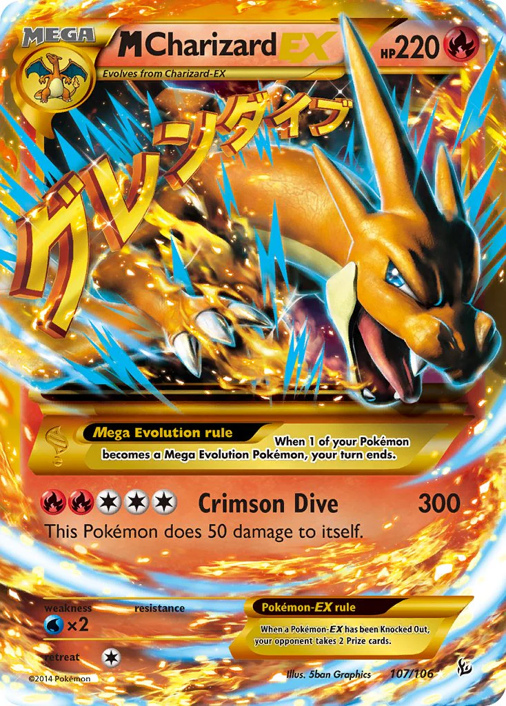 M Charizard EX - 107/106 - Ultra Rare