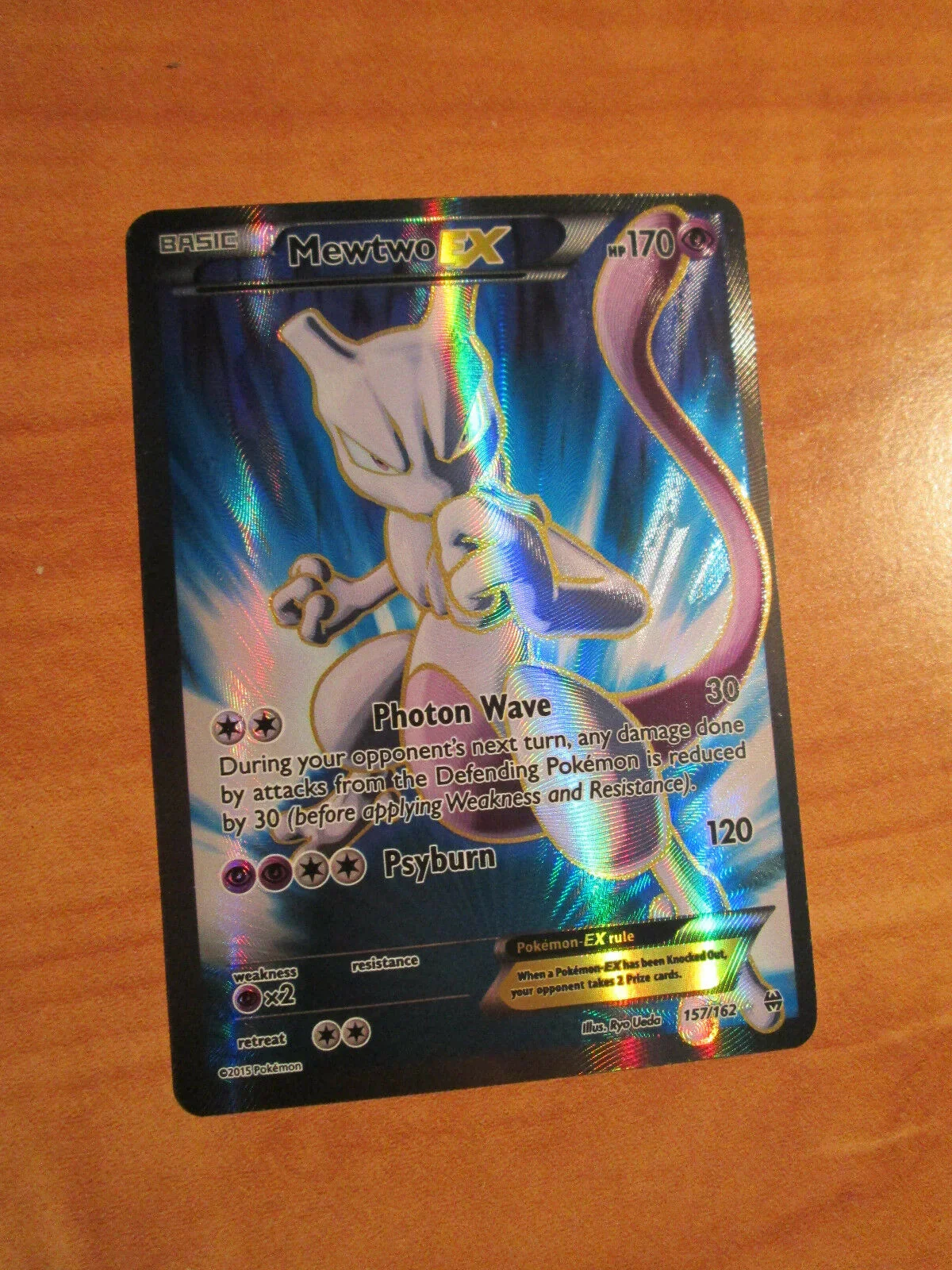 Mewtwo EX - 157/162 - Full Art Ultra Rare - Image 3