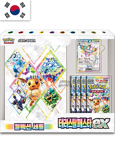 Pokémon Terastal Festival Collection Binder Set - Espeon PROMO (Korean Prismatic Evolutions) - Image 2
