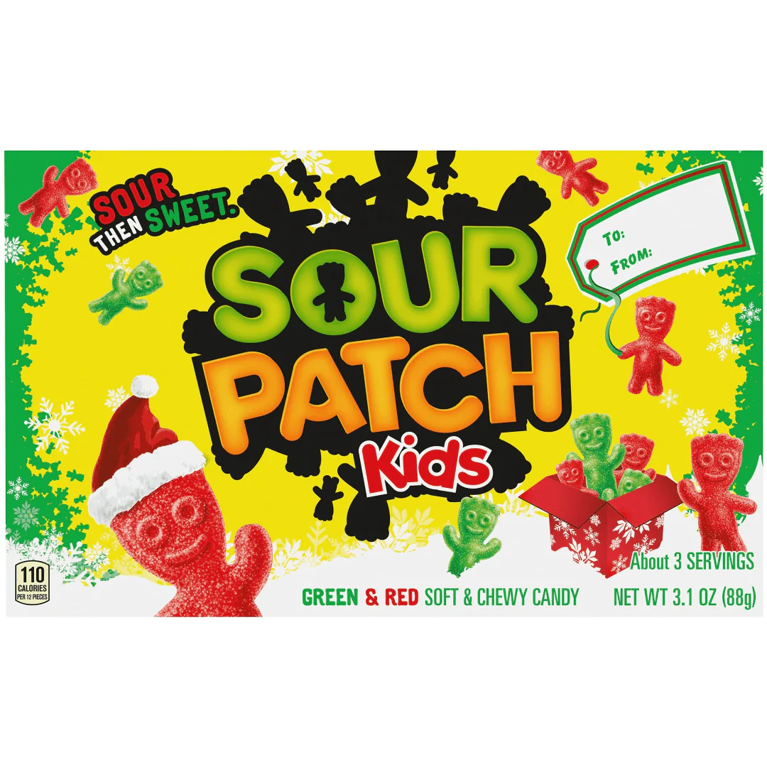Sour Patch Kids Christmas (3.1oz Theater Box) - Image 2